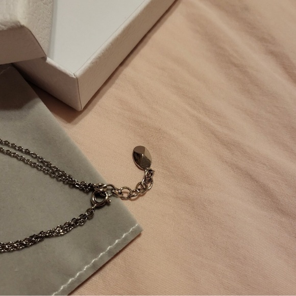 Dior Oblique Double Chain Bracelet Silvertone - Picture 3 of 7
